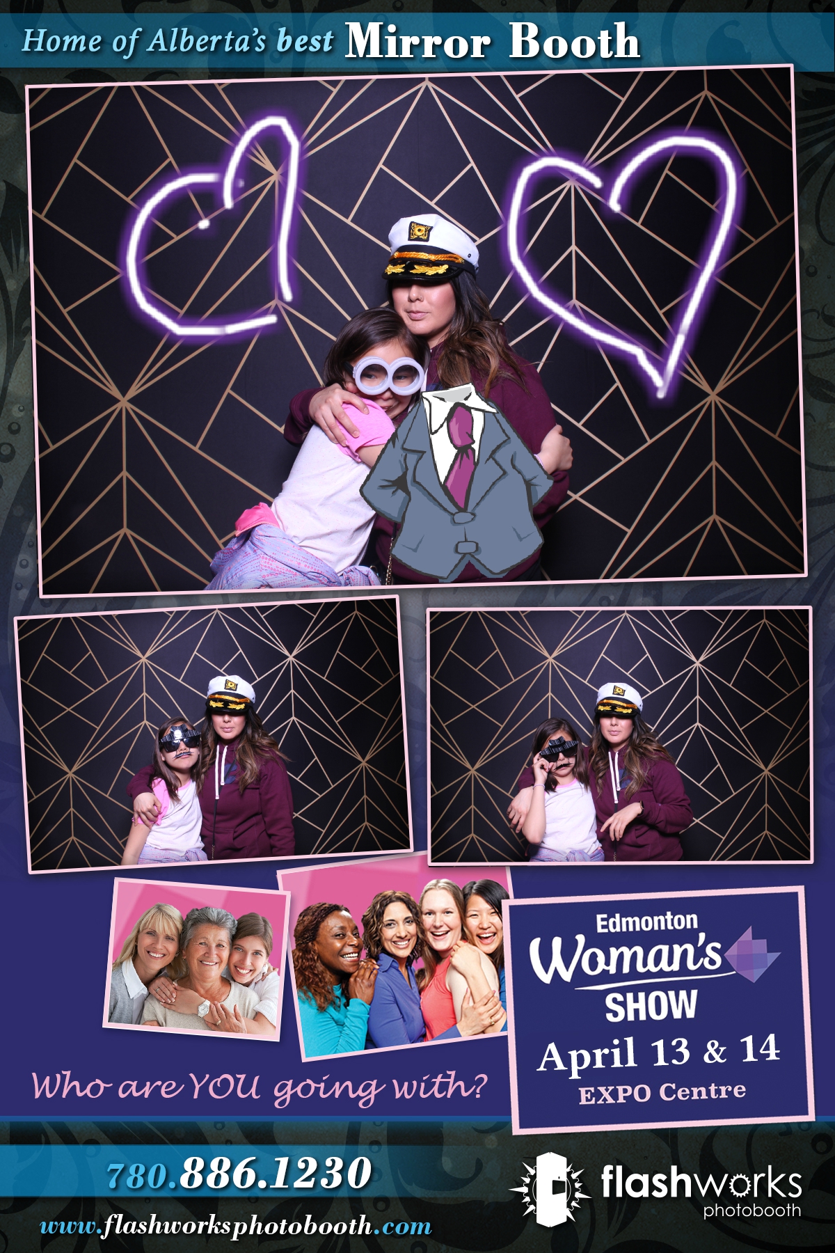 Spring Edmonton Woman's Show 2019 | View more photos from the event at gallery.flashworksphotobooth.com/u/FlashworksPhotoboothInc/Spring-Edmonton-Womans-Show-2019